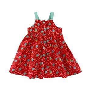 Picapino Infant Bird Print Dress 12M